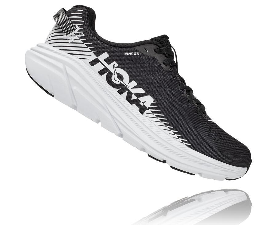 Hoka One One Løbesko Dame - Rincon 2 - Sort/Hvide - 168025BPN